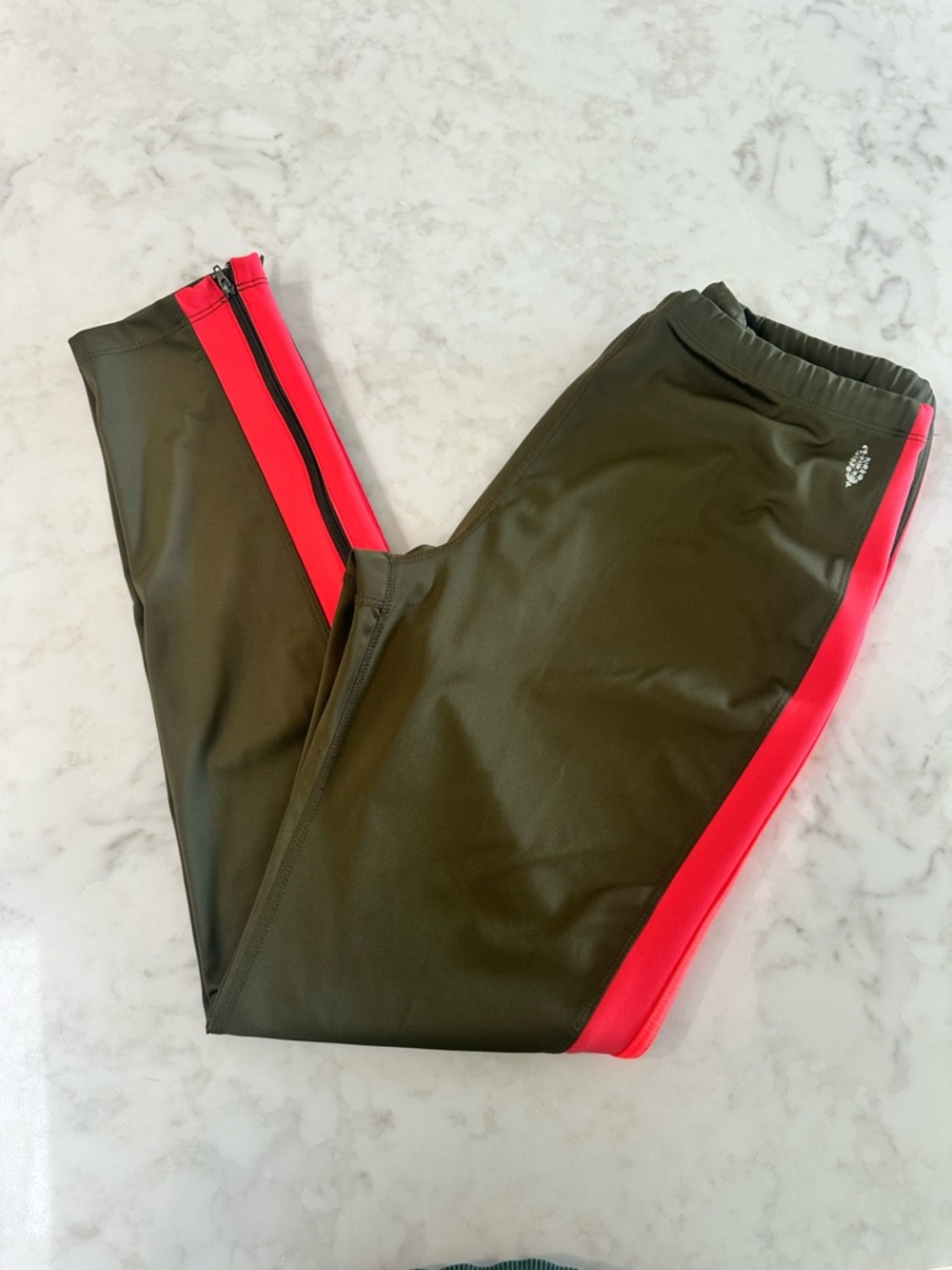 Free People FP Movement "Dale" Track Leggings. Size Large